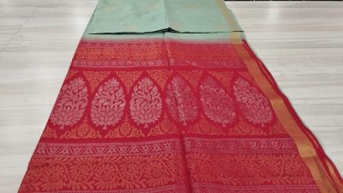 SOFT SILK SAREE WITH BLOUSE